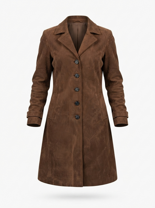 Women's Trench Coat – Double-Breasted Structured – Winter Australia