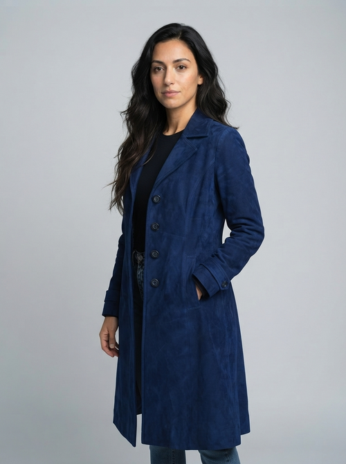 Women's Trench Coat – Double-Breasted Structured – Winter Australia