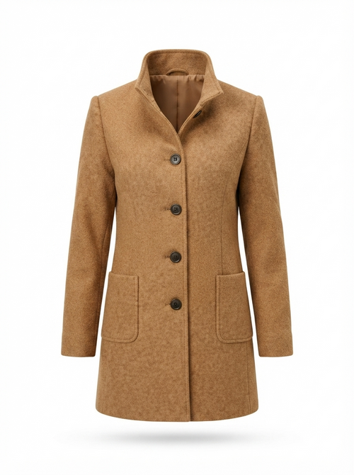 Women's Tailored Coat – Structured Warm – Winter Office Wear Australia