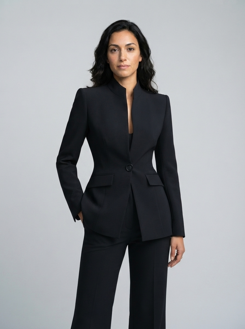 Women's Blazer & Palazzo Set – Tailored Relaxed Fit – Office Casual Australia