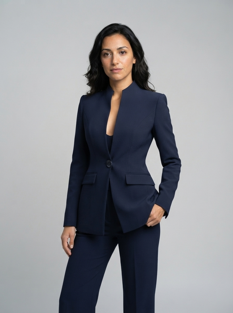 Women's Blazer & Palazzo Set – Tailored Relaxed Fit – Office Casual Australia