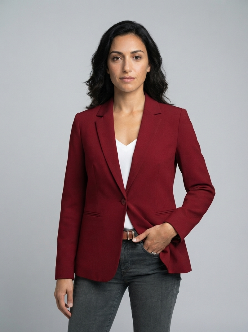 Women's Blazer – Fitted Tailored Classic – Structured Fit Office Australia