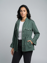 Women's Trench Coat – Timeless Tailored – Winter Australia in Green