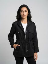 Women's Trench Coat – Timeless Tailored – Winter Australia in Black