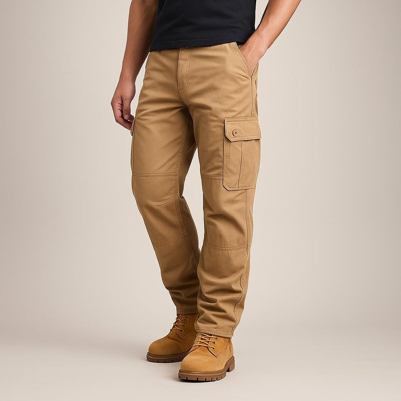 Cargo Pants – Structured Straight Leg – Men's Utility Casual Australia
