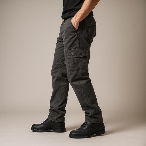 Cargo Pants – Structured Straight Leg – Men's Utility Casual Australia