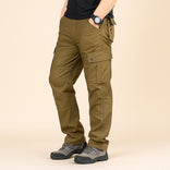 Cargo Pants – Structured Straight Leg – Men's Utility Casual Australia in Brown