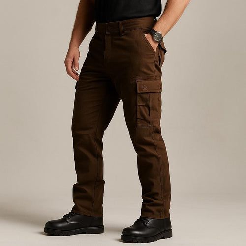 Cargo Pants – Structured Straight Leg – Men's Utility Casual Australia