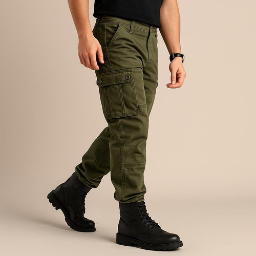 Cargo Pants – Structured Straight Leg – Men's Utility Casual Australia