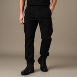Cargo Pants – Structured Straight Leg – Men's Utility Casual Australia in Black