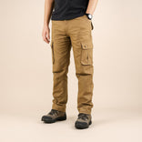 Cargo Pants – Structured Straight Leg – Men's Utility Casual Australia in Dark Khaki