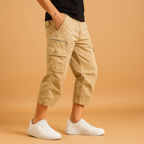 Cargo Shorts – Long Cotton Breathable – Relaxed Fit – Men's Summer Casual Australia
