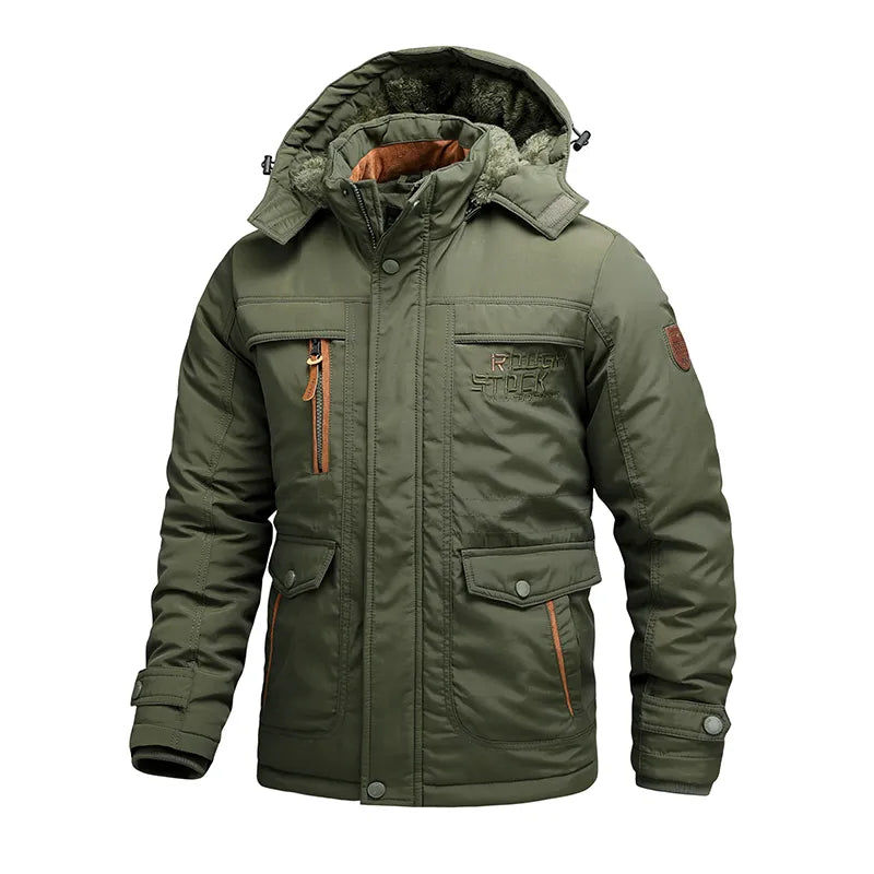 Winter Jacket – Waterproof Insulated Hooded – Regular Fit – Men's Outdoor Outerwear Australia