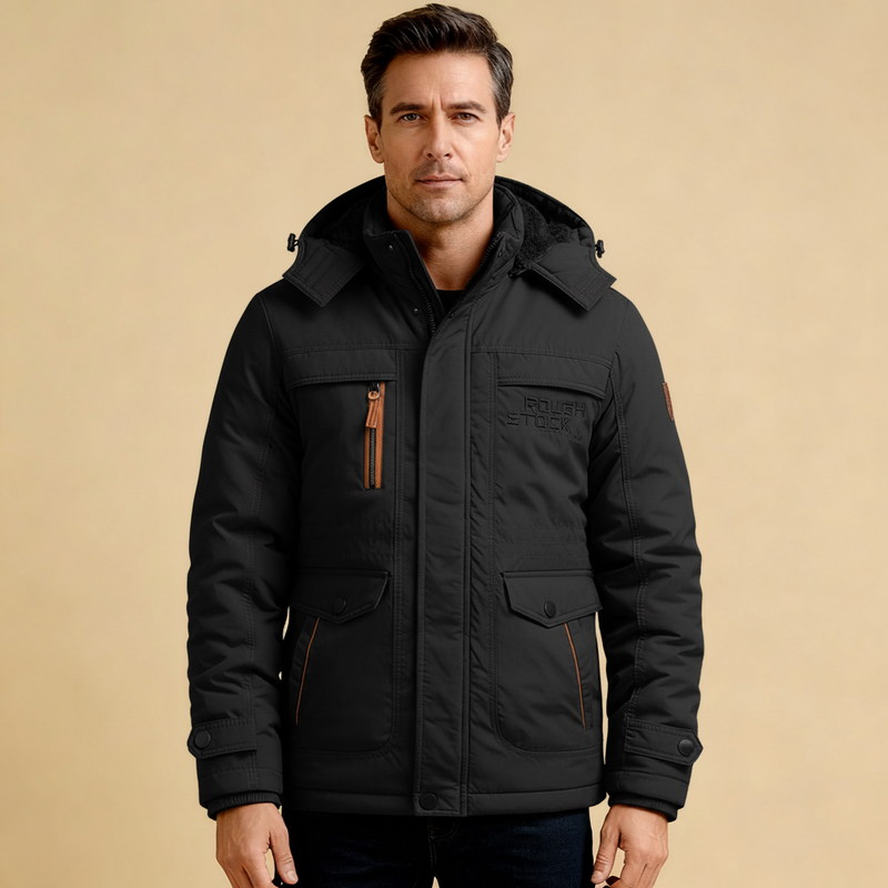Winter Jacket – Waterproof Insulated Hooded – Regular Fit – Men's Outdoor Outerwear Australia