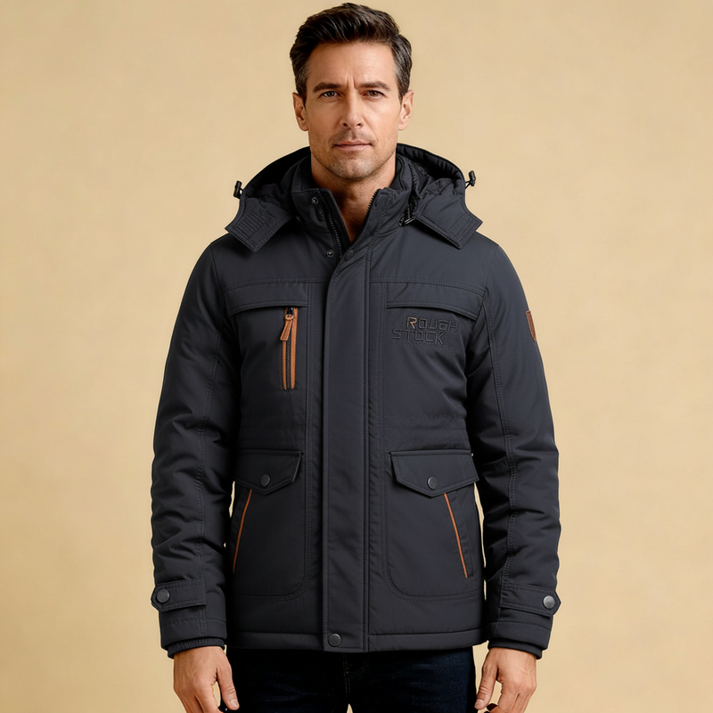 Winter Jacket – Waterproof Insulated Hooded – Regular Fit – Men's Outdoor Outerwear Australia