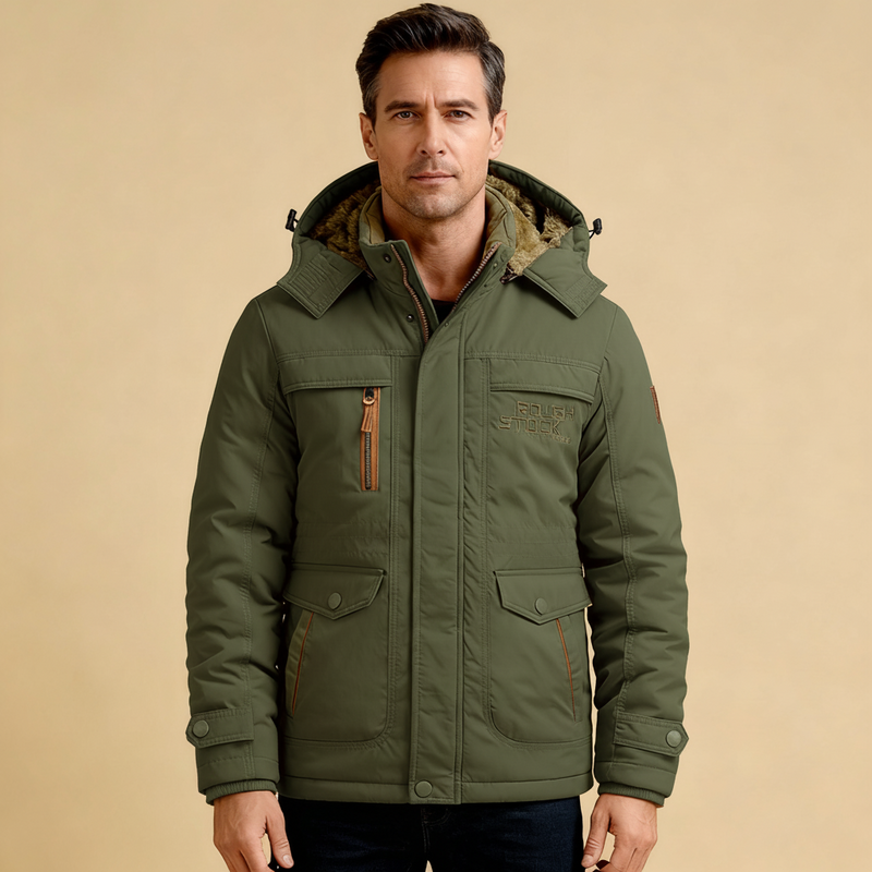 Winter Jacket – Waterproof Insulated Hooded – Regular Fit – Men's Outdoor Outerwear Australia