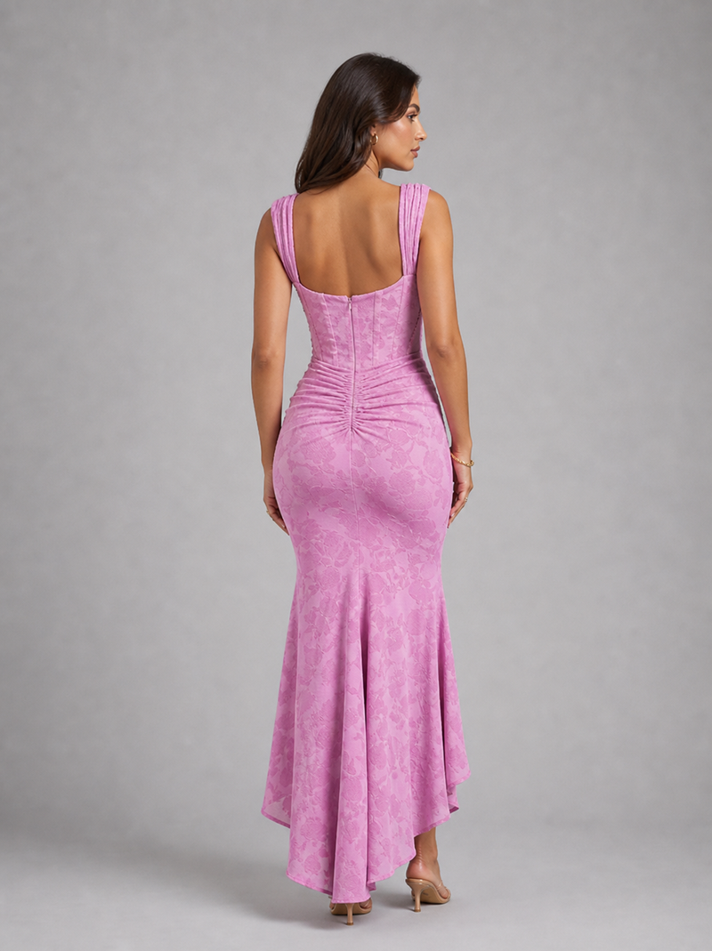 Anouk Corset Maxi Dress | Women's Fishtail Floral Occasion Dress