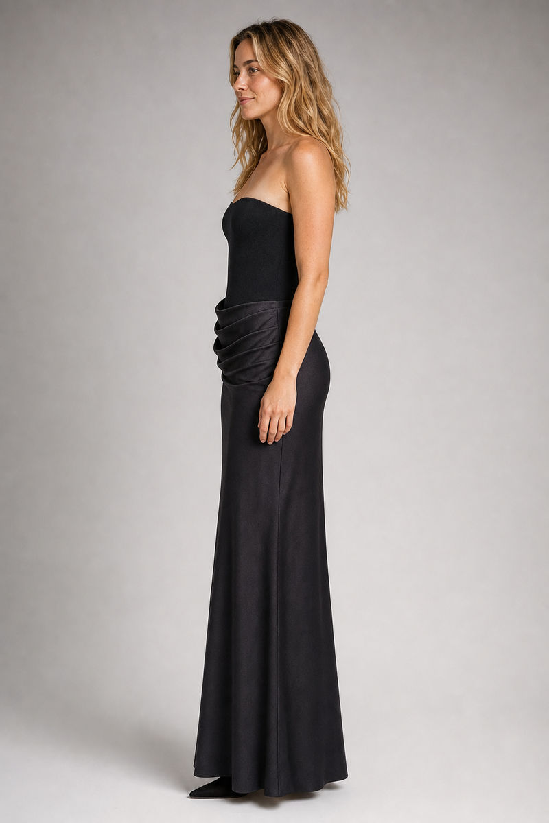 Seraphine Corset Maxi Dress | Women's Strapless Formal Gown