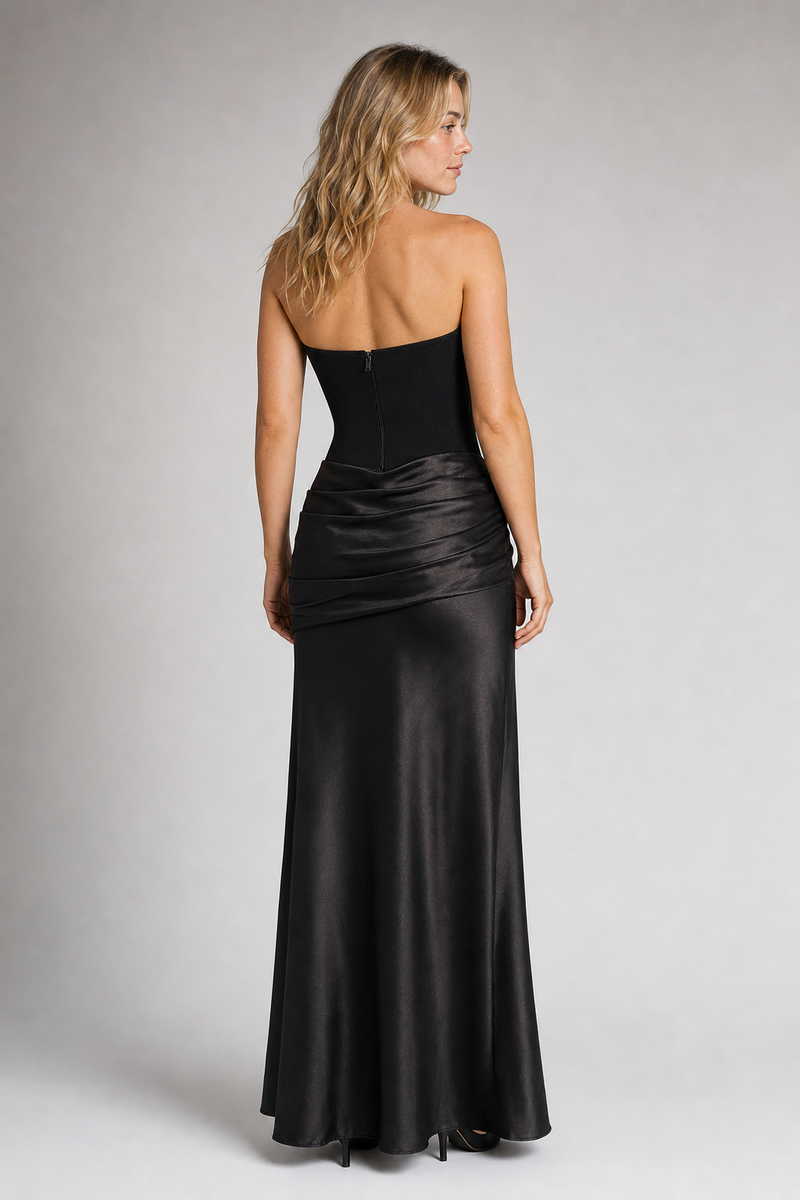 Seraphine Corset Maxi Dress | Women's Strapless Formal Gown
