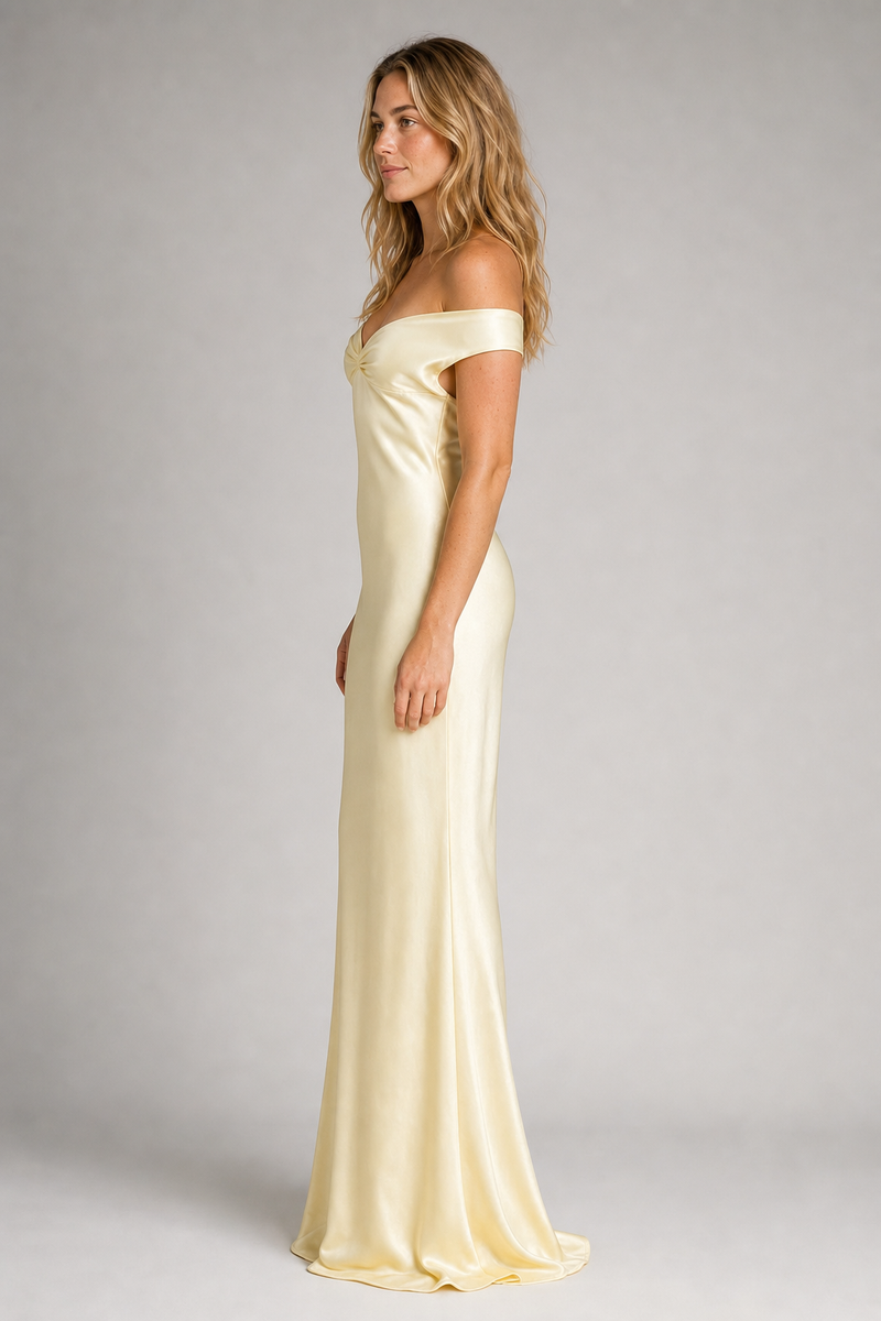 Florence Off-Shoulder Maxi Dress | Women's Wedding-Guest Dress