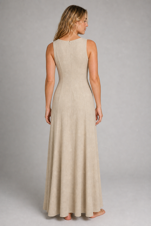 Marnie Ruched Maxi Dress | Women's Sleeveless A-Line Summer Dress