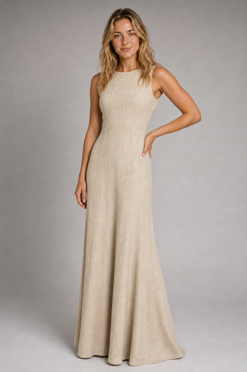Marnie Ruched Maxi Dress | Women's Sleeveless A-Line Summer Dress