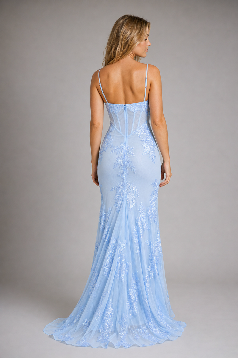 Adriana Corset Maxi Dress | Women's Sweetheart Wedding Gown