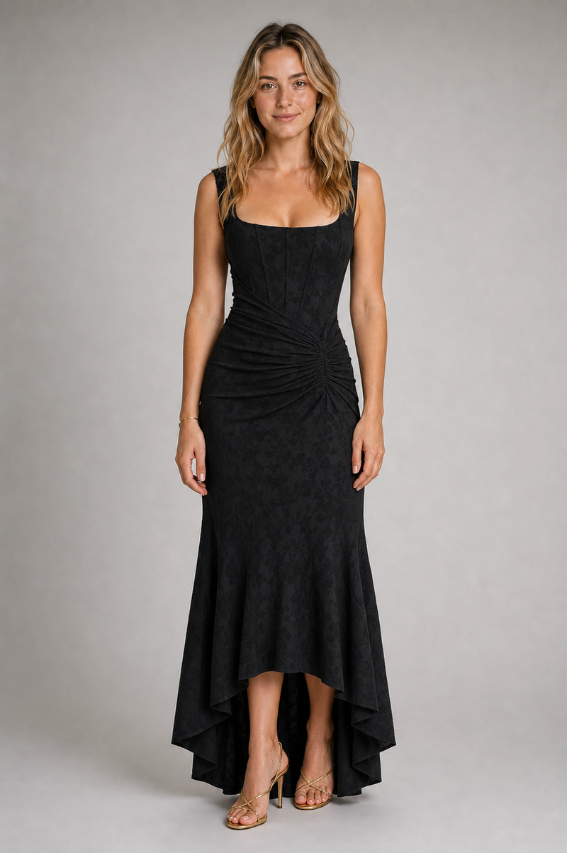 Valentina Corset Maxi Dress | Women's Fishtail Evening Gown