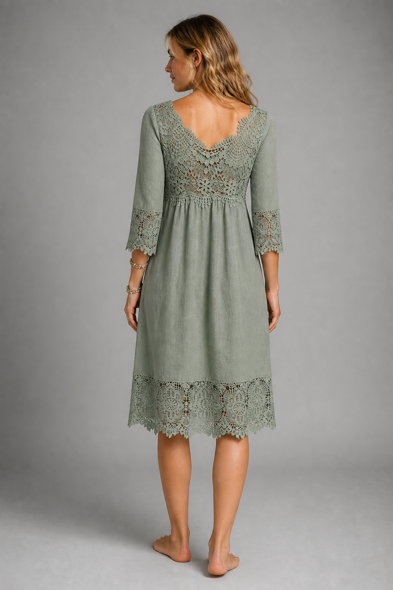 Lace Midi Dress | Women's Tailored Cocktail Dress