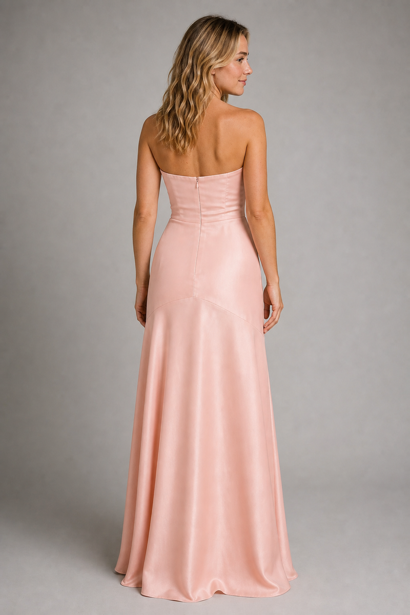 Miranda Strapless Maxi Dress | Women's Bias-Cut Occasion Gown