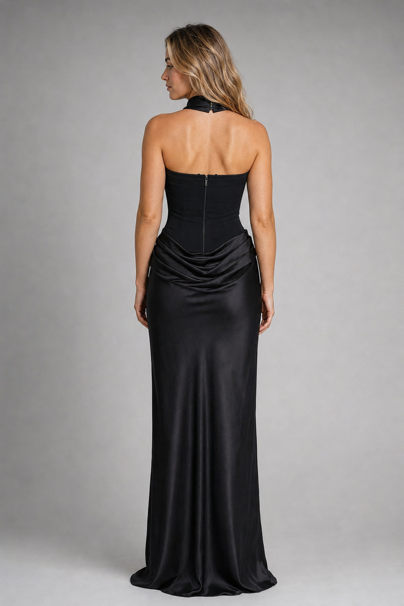 Vivienne Moretti Corset Maxi Dress | Women's Evening Gown