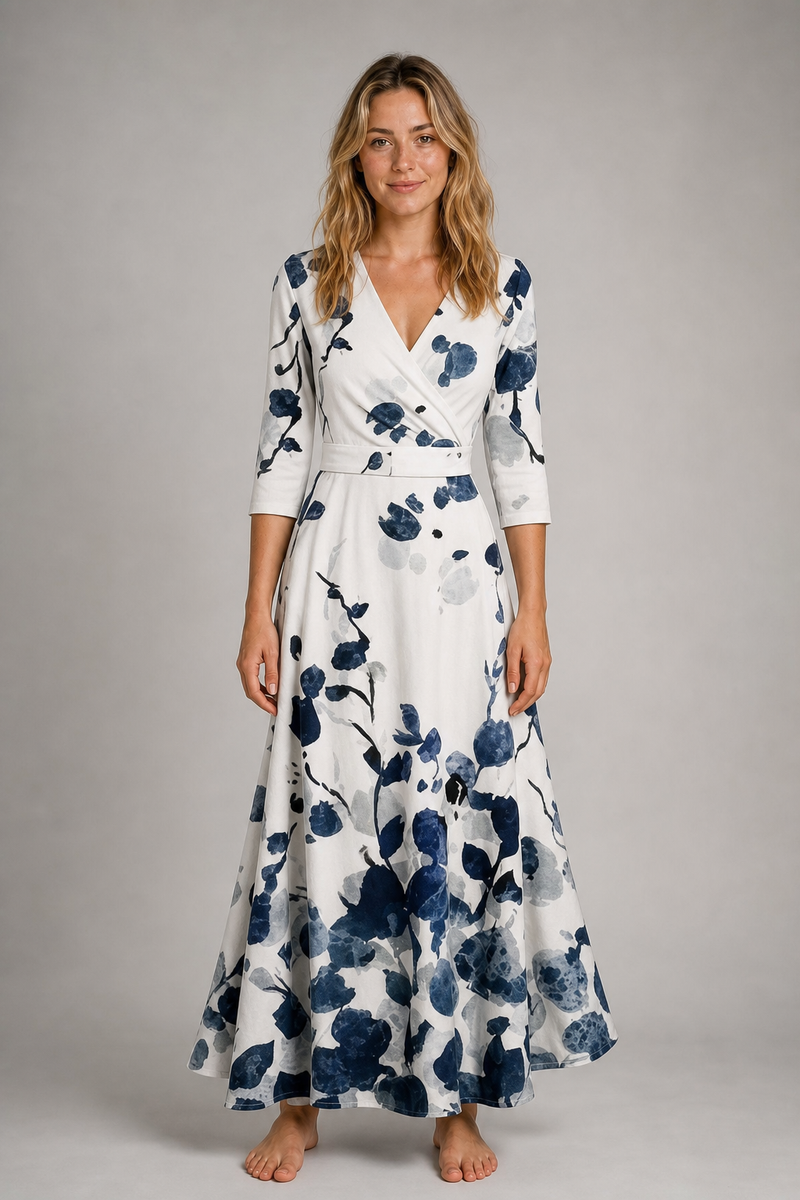 Jocelyn Floral Dress | Women's 3/4-Sleeve Occasion Dress