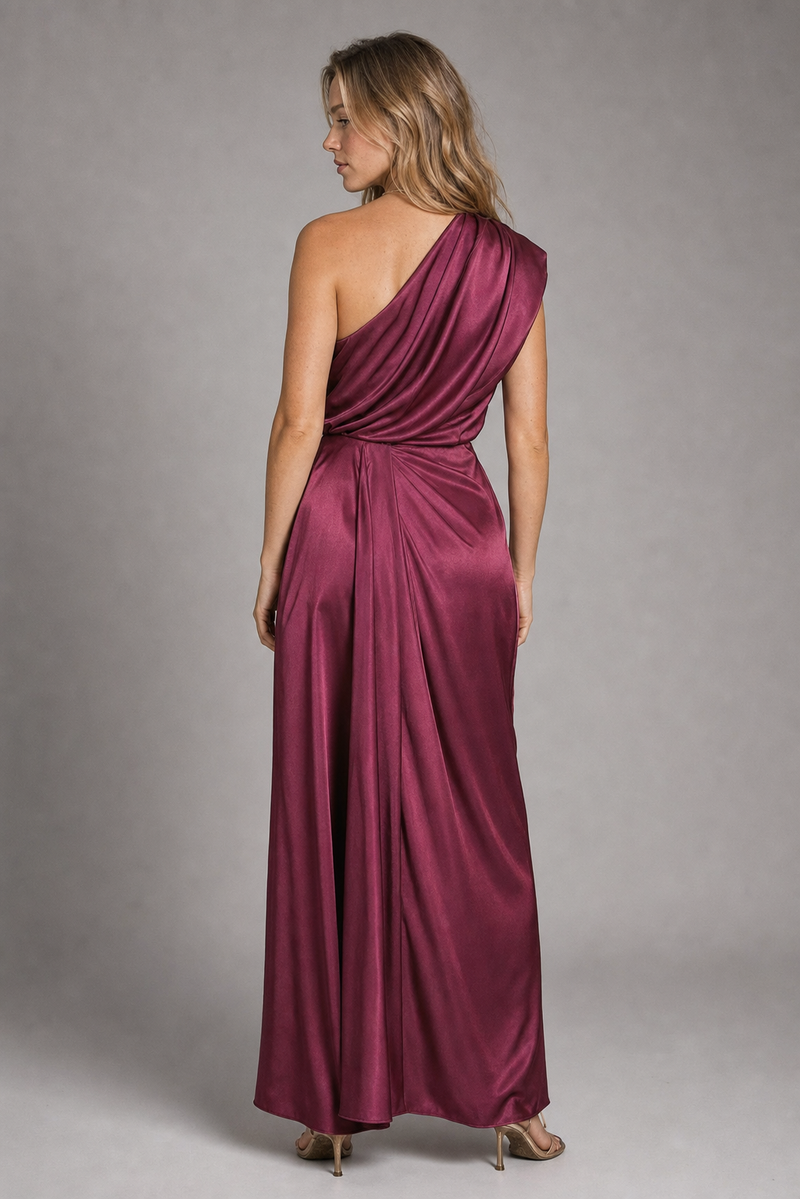 Isabelle Off-Shoulder Maxi Dress | Women's Elasticated-Waist Gown