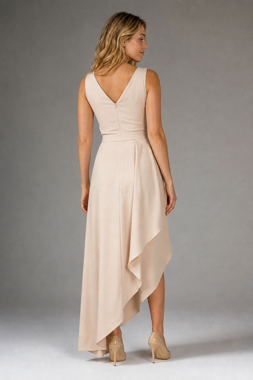 Blaire Wrap Midi Dress | Women's V-Neck Wedding-Guest Dress