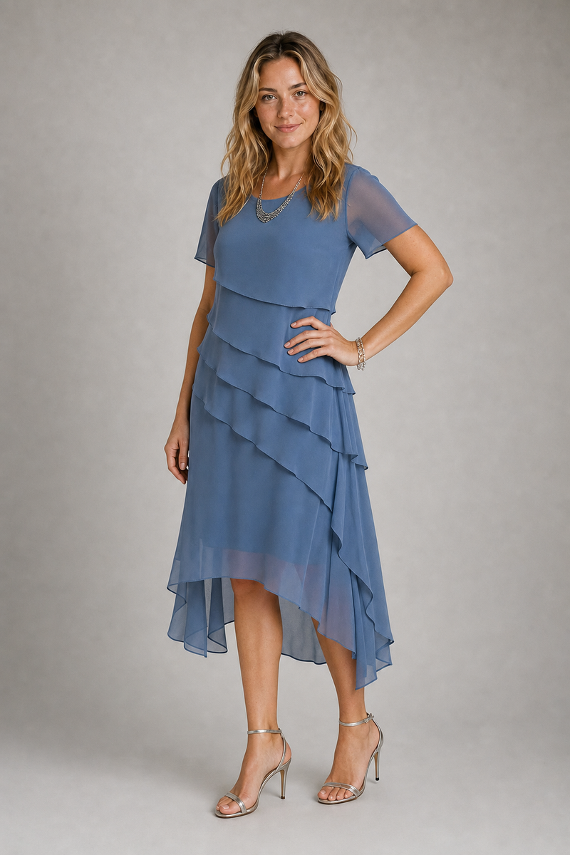 Eveline Flowing Dress | Women's Relaxed-Fit Occasion Dress