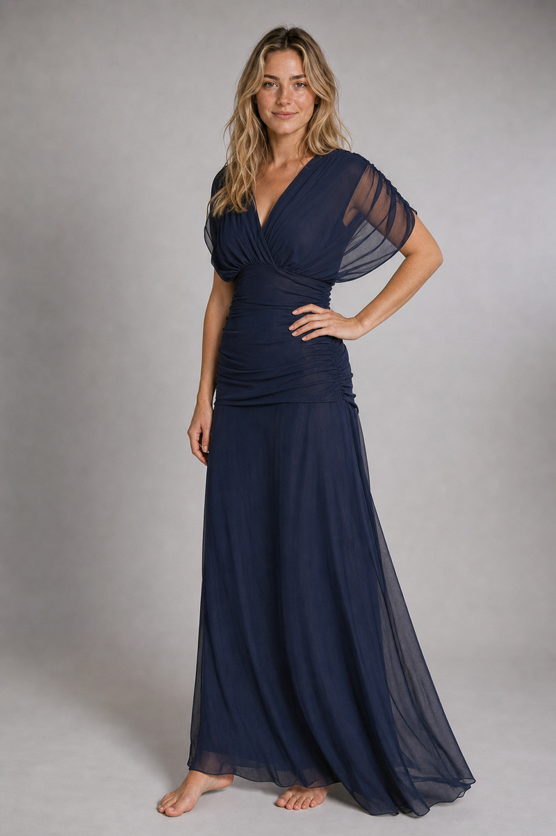 Avery Pleated Flowing Dress | Women's Occasion Dress