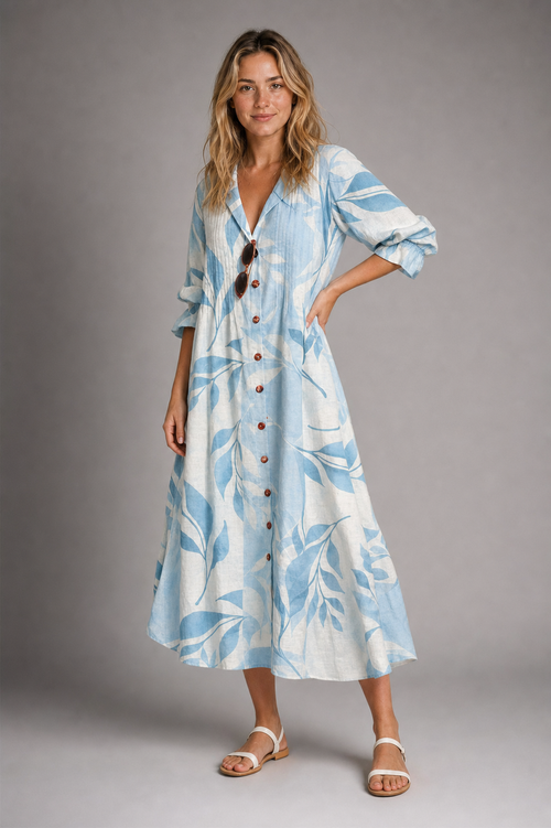 Saffron Floral Maxi Dress | Women's Resort Dress