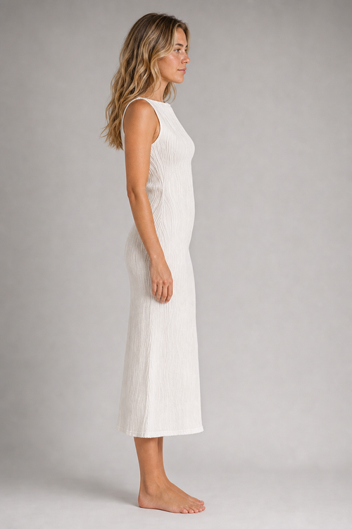 Romy Linen Midi Dress | Women's Cami Day Dress