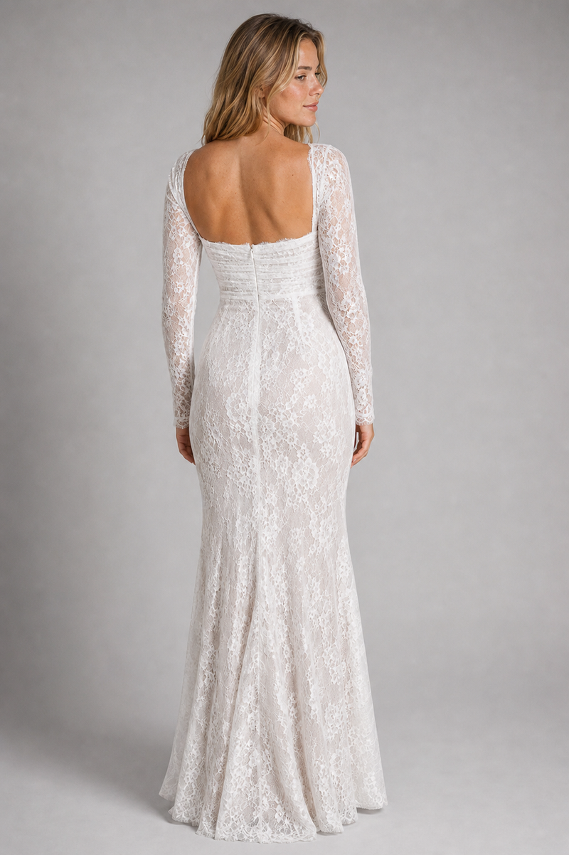 Lavinia Corset Lace Maxi Dress | Women's Wedding-Guest Gown