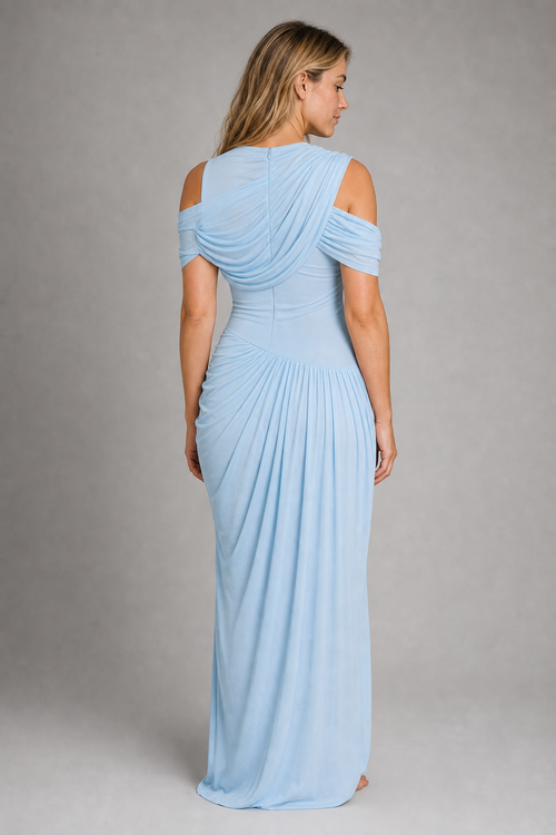 Amina Mesh Maxi Dress | Women's Wedding-Guest Gown