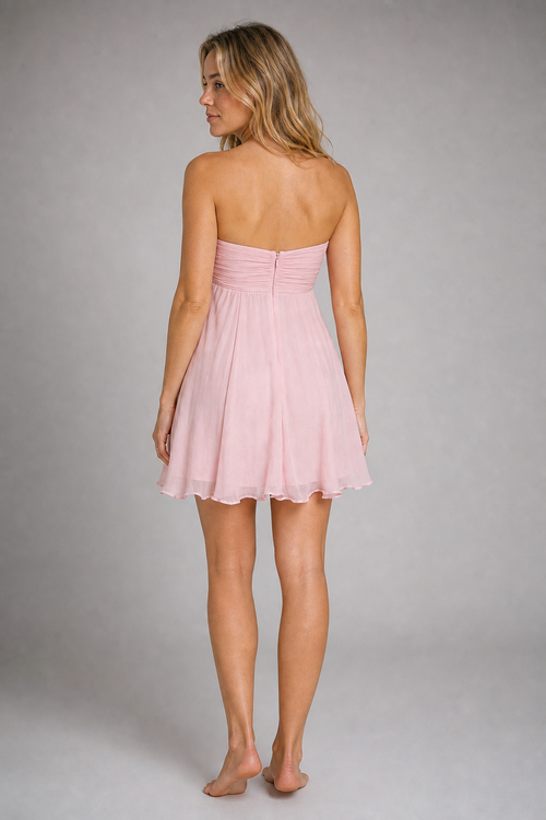 Bettina Backless Mini Dress | Women's Strapless Party Dress