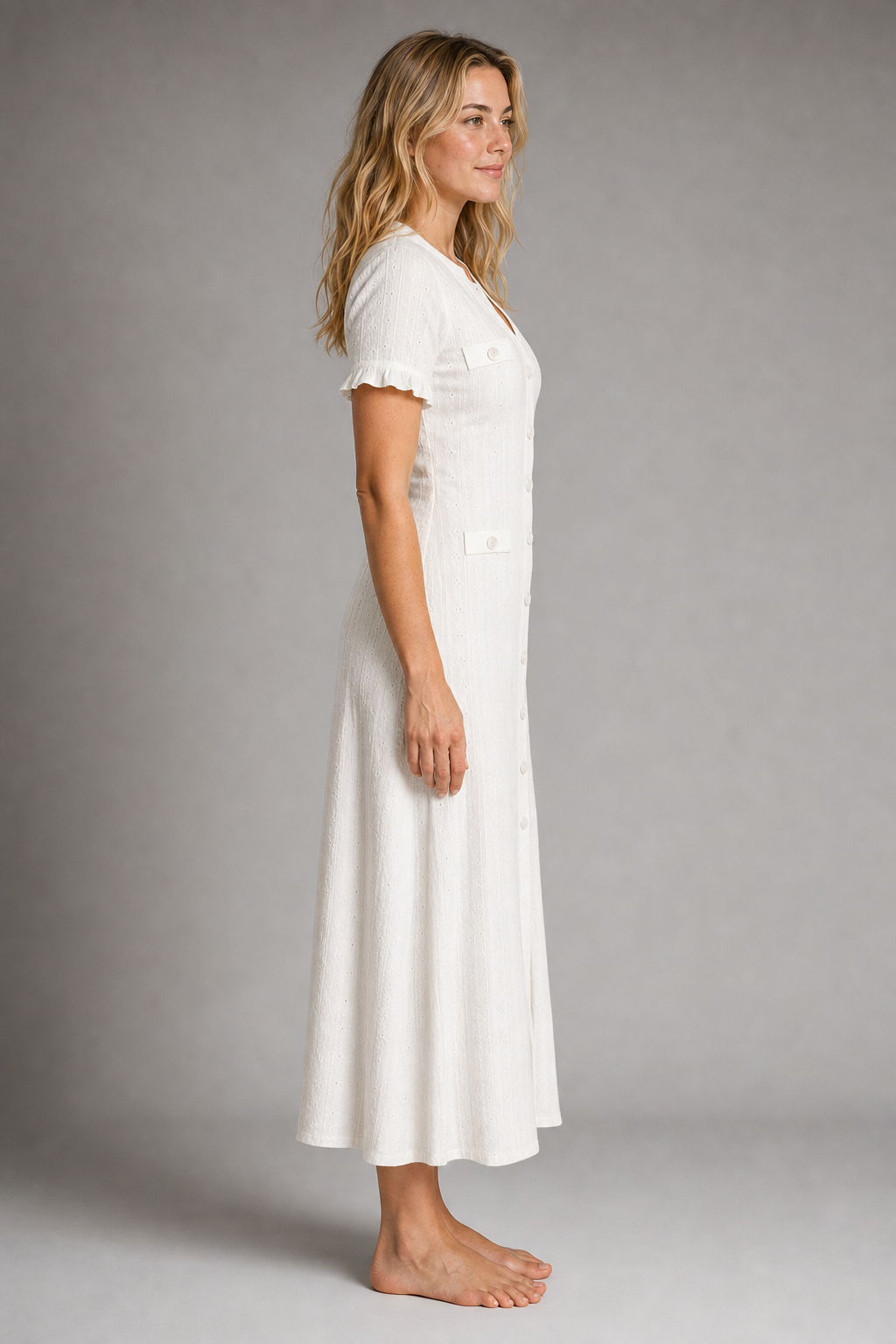 Beatrice Knit Midi Dress | Women's Short-Sleeve Party Dress