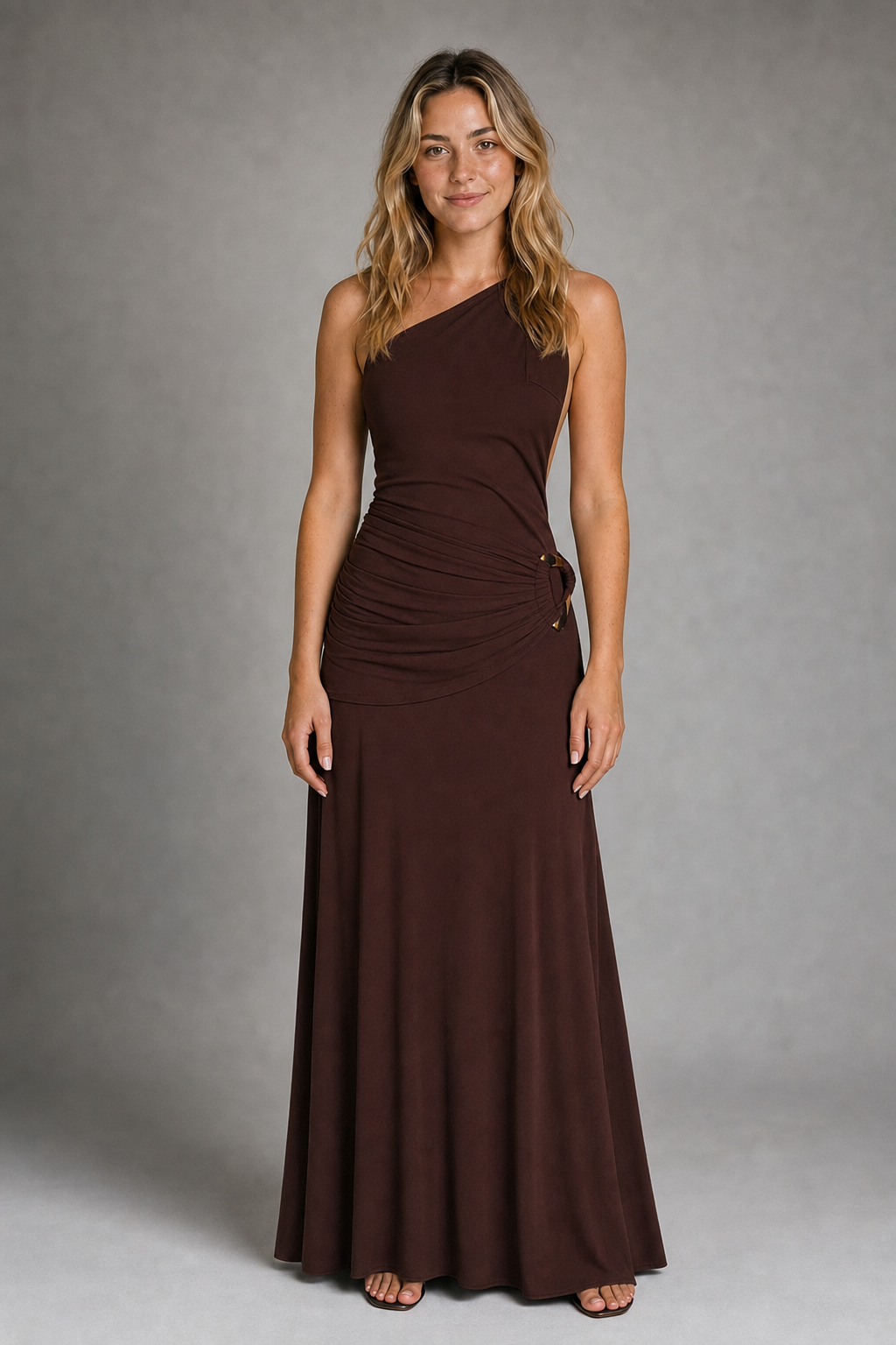 Calla Maxi Dress | Women's One-Shoulder Cocktail Dress