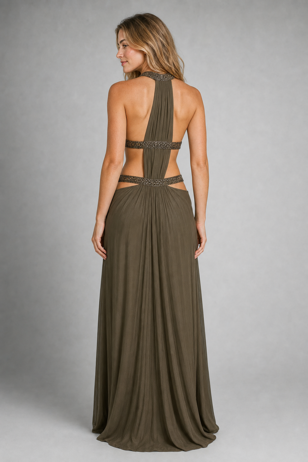 Iona Cut-Out Maxi Dress | Women's Wedding-Guest Gown