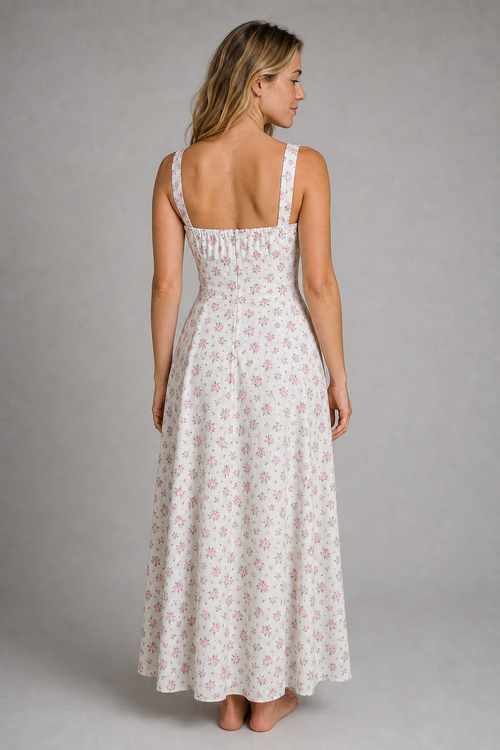 Isabella Corset Midi Dress | Women's Evening Dress