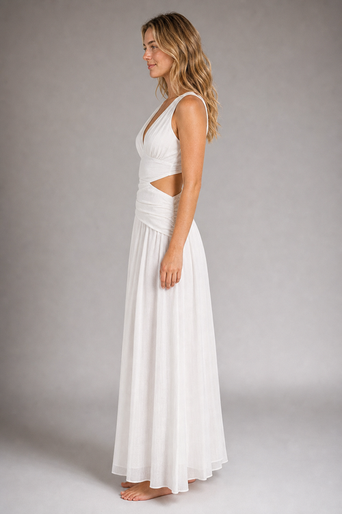 Lolita Ruched Maxi Dress | Women's Formal Gown
