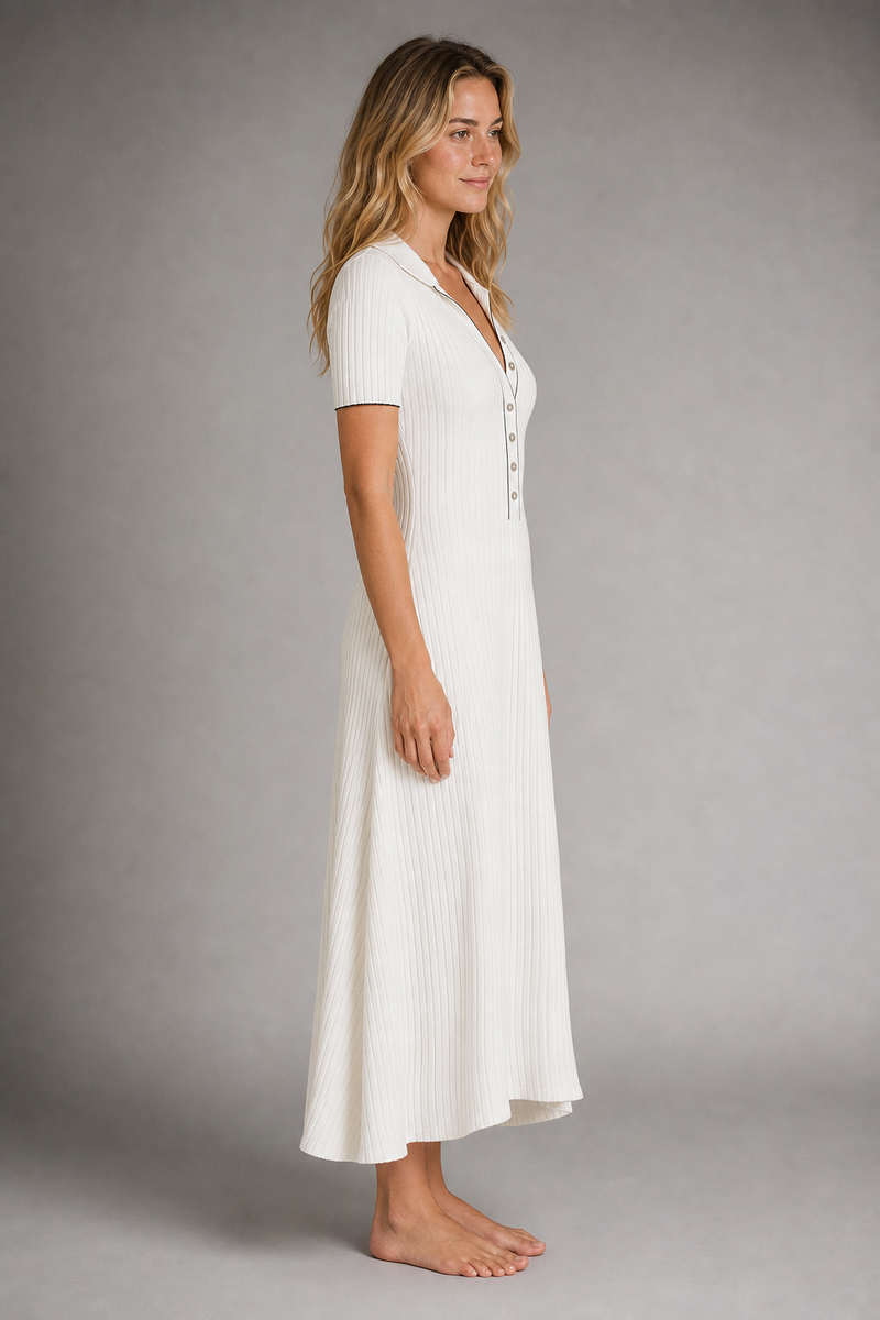 Serena Knit Maxi Dress | Women's Long-Sleeve Day Dress