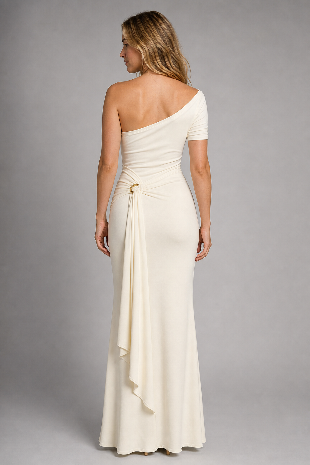 Taylor Wrap Maxi Dress | Women's One-Shoulder Party Dress
