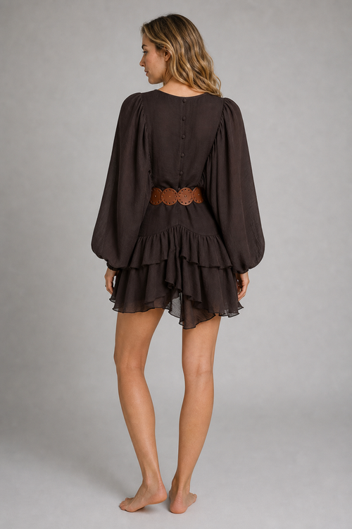 Marianna Pleated Mini Dress | Women's Wedding-Guest Dress