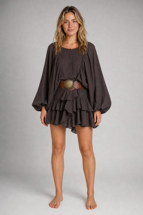 Marianna Pleated Mini Dress | Women's Wedding-Guest Dress
